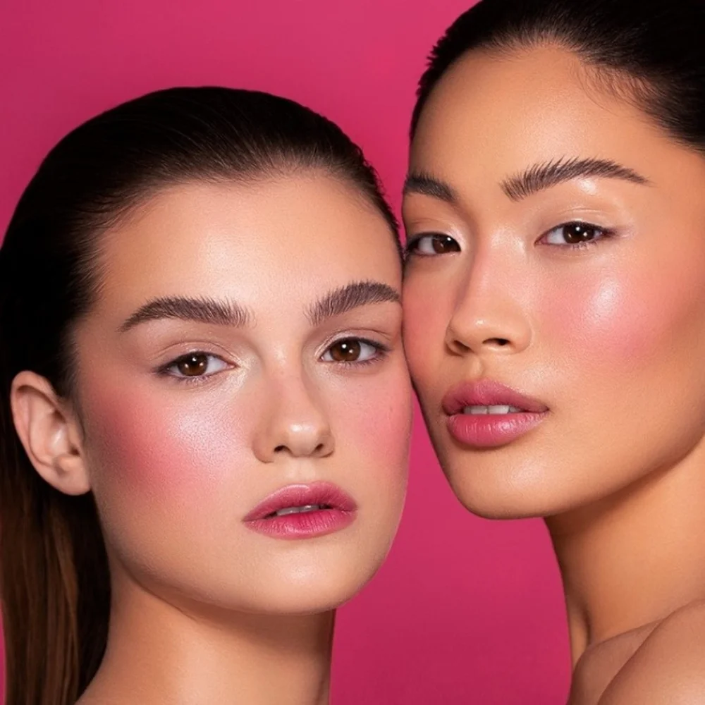 MAC Go Play Bouncy Blush in Heat Index -Bright Pink